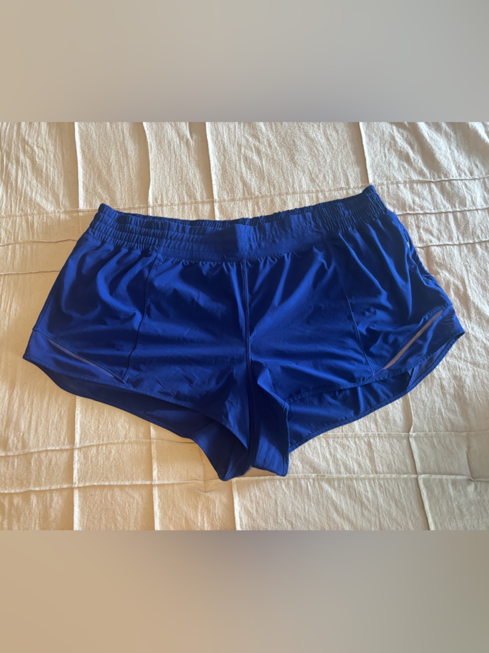 Lululemon Hotty Hot High Rise Short Royal Blue